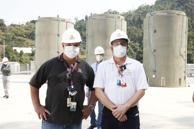 Com proximidade da retomada de obras de Angra 3, equipe da CNEN visita Central Nuclear para planejar ações de licenciamento e controle