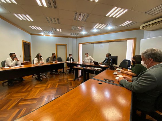 Reunião com liderança de Caldas (MG) e dirigentes da CNEN esclarece dúvidas sobre atividades em instalações da INB