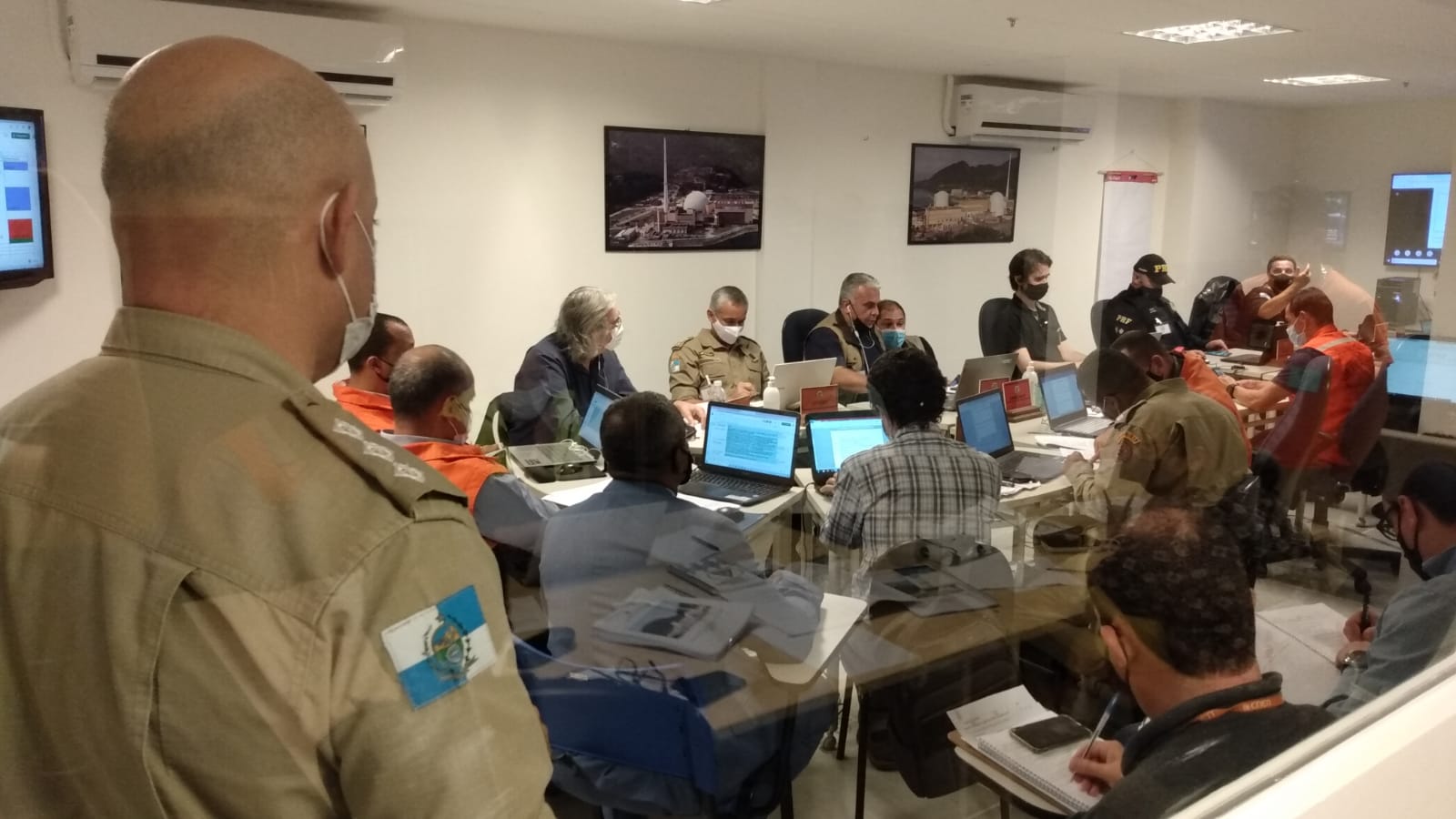 CNEN participa do exercício de resposta à emergência da Central Nuclear