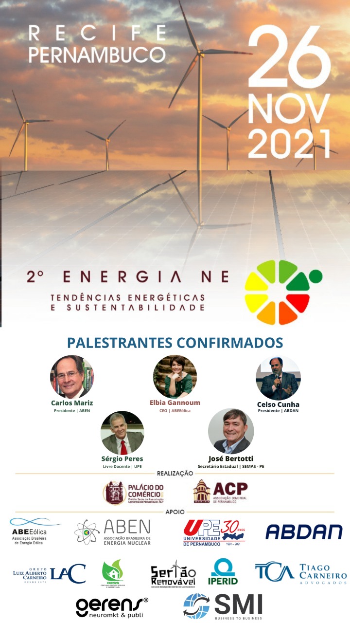 ABDAN participa do 2º Energia Nordeste, que acontecerá na próxima sexta-feira