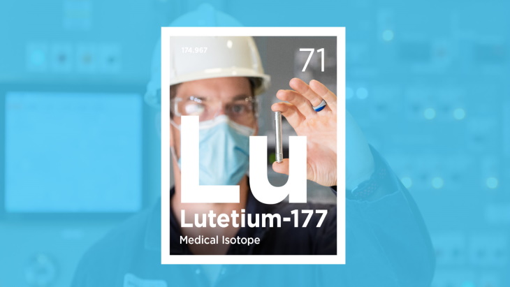 Reator canadense consegue produzir radioisótopo Lu-177 para medicina nuclear