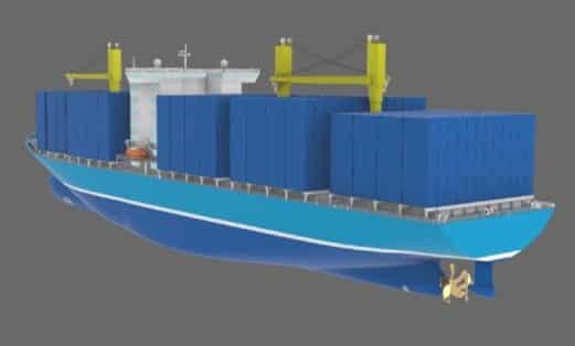 Embarcação movida à energia nuclear para dessalinização de água