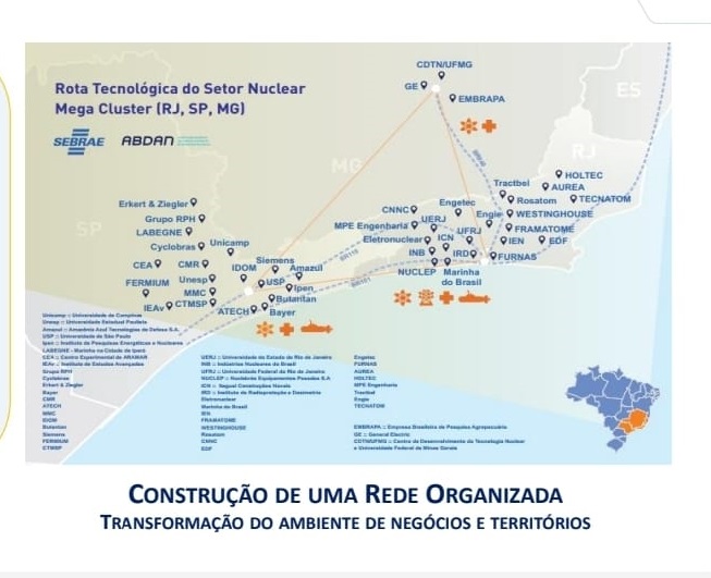 ABDAN, Sebrae e Eletronuclear unidos para estimular presença de pequenas empresas no setor nuclear