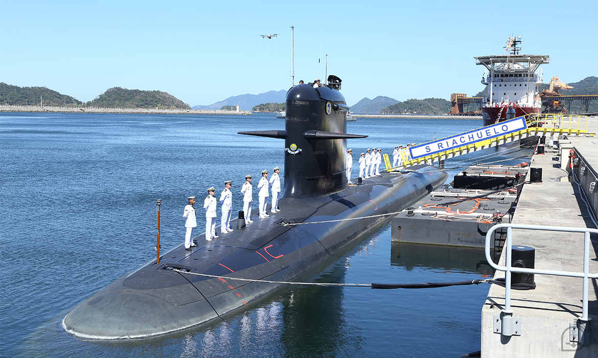 Presidente da ABDAN prestigia cerimônia de incorporação do Submarino Riachuelo (S-40)