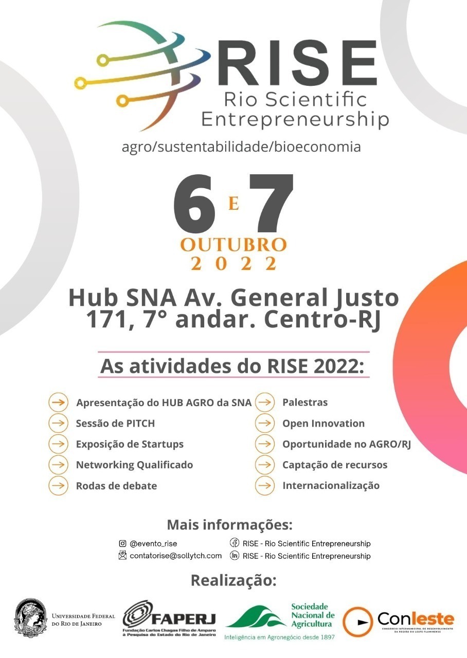 SNA recebe a RISE 2022 – Rio Scientific Entrepreneurship