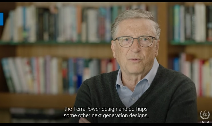 AIEA entrevista Bill Gates sobre Energia Nuclear e Emissões Zero de Carbono